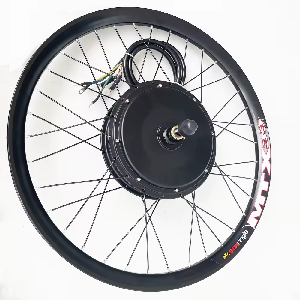72V 3000W 20‘’ 24'' 26'' 27.5'' 29'' MTX39 Rim Ebike Rear Motor Wheel Conversion Kit